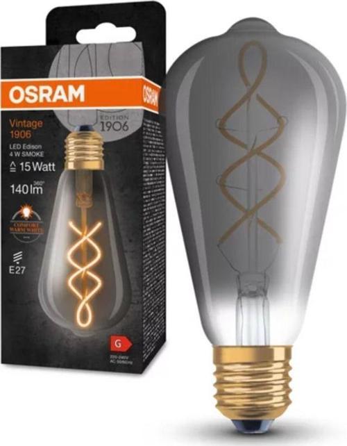 LED EDISON FLAMENT 4W FÜME