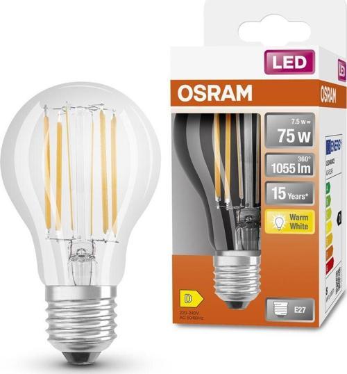 LED FLAMENT 7.5W SARI IŞIK E27
