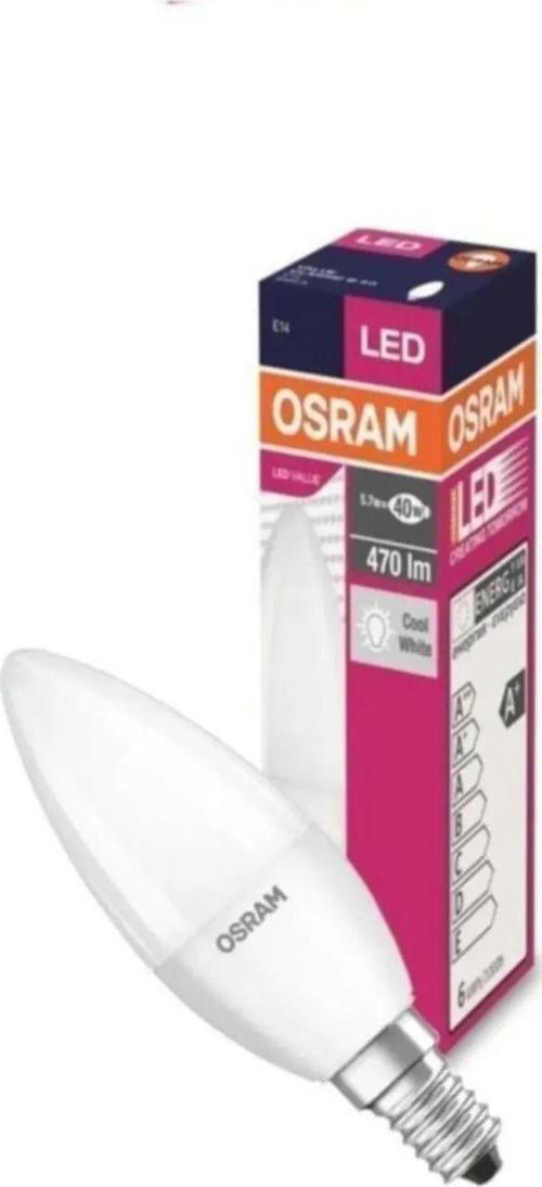 LED LAMBA 4.9W BEYAZ IŞIK E14