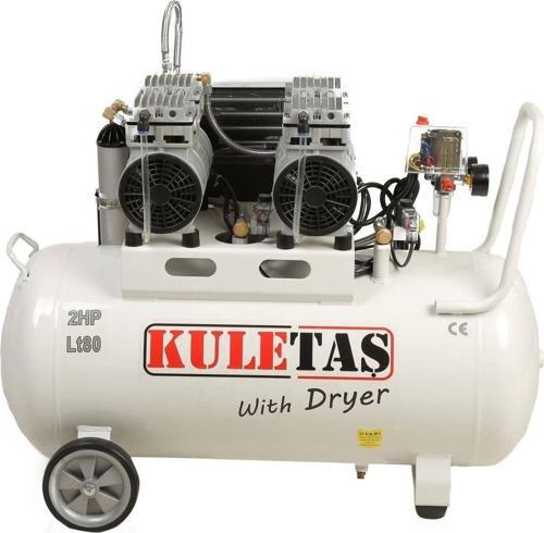 80 Litre Kurutuculu Sessiz Yağsız Kompresör