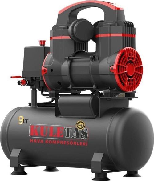 Premium 9 Litre Sessiz Yağsız Hava Kompresörü 1,4 Hp