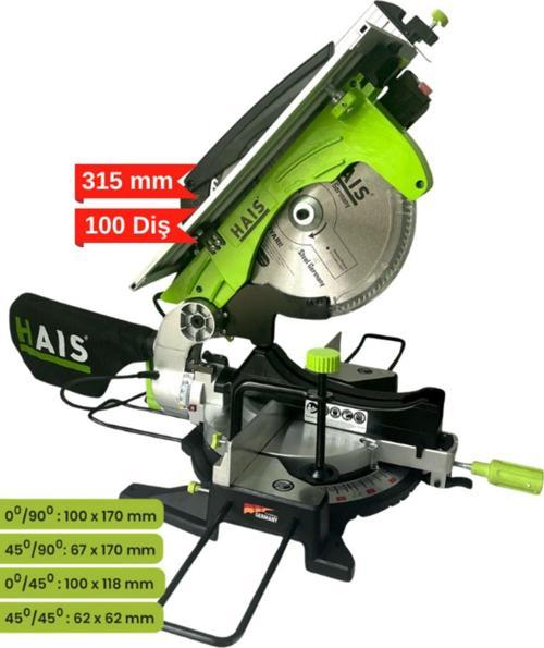 93056 Üstten Tablalı Gönye Kesme Makinası 315 Mm 2000 Watt