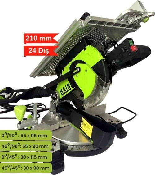 Jf92104E Üstten Tablalı Gönye Kesme Makinası 210 Mm 1600 Watt