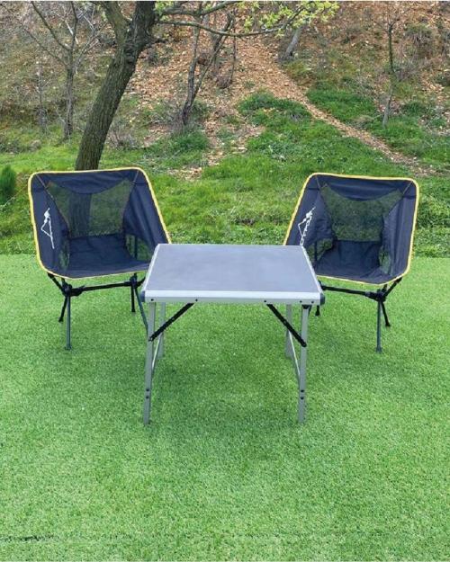 Küçük Mdf +2 Pratik Sandalye Set