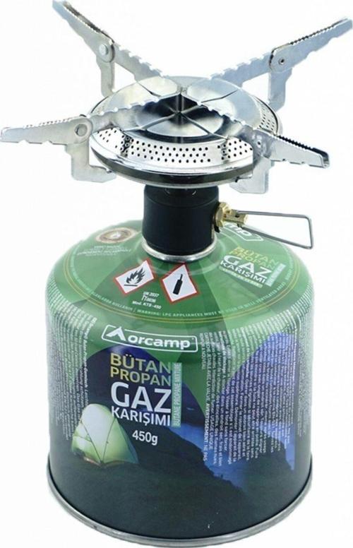 Kamp Gaz Kartuşu Siboplu Ocak Set Orgaz 450 Gr - Kts450 + K502