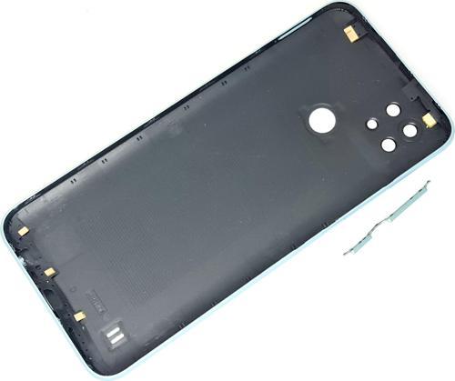 Oppo Realme C21 kasa Arka Pil Batarya Kapağı MAVİ