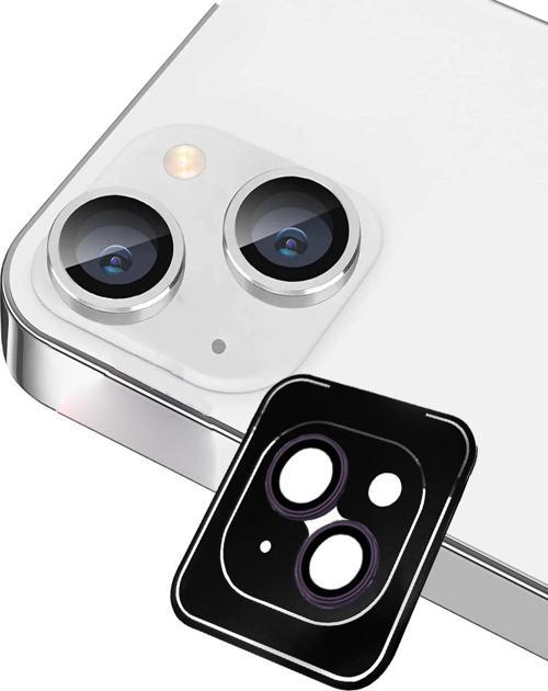 Apple iPhone 14 Plus Safir Temperli Cam Kamera Lens Koruyucu - Mor