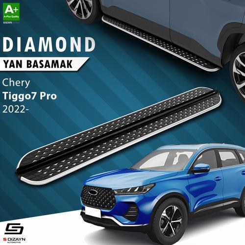Chery Tiggo7 Pro Diamond Krom Yan Basamak 183 Cm 2022 Üzeri