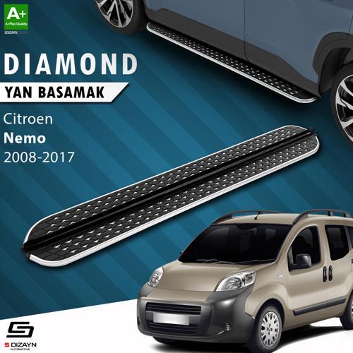 Citroen Nemo Diamond Krom Yan Basamak 173 Cm 2008-2017