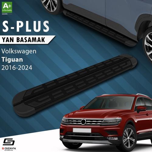 VW Tiguan 2 S-Plus Siyah Yan Basamak 173 Cm Etekli 2016-2024