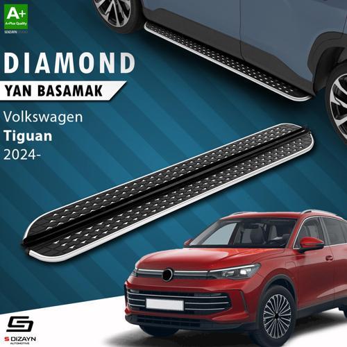 VW Tiguan 3 Diamond Krom Yan Basamak 183 Cm 2024 Üzeri