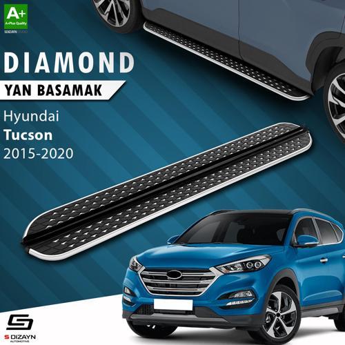 Hyundai Tucson 3 Diamond Krom Yan Basamak 173 Cm 2015-2020