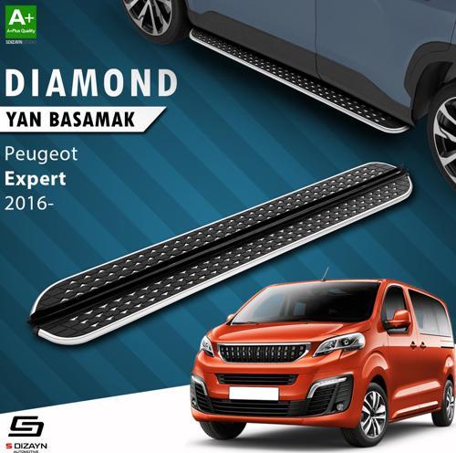 Peugeot Expert 3 Kısa Şase Diamond Krom Yan Basamak 213 Cm 2016 Üzeri