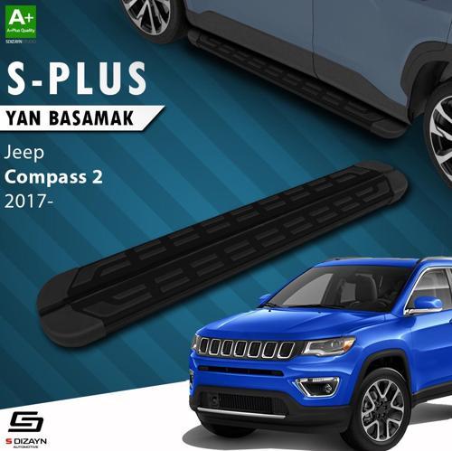 Jeep Compass 2 S-Plus Siyah Yan Basamak 173 Cm Etekli 2017 Üzeri
