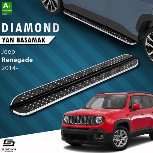 Jeep Renegade Diamond Krom Yan Basamak 173 Cm 2014 Üzeri