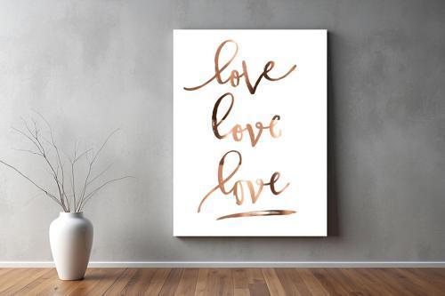 Aşk ( Love ) Temalı Kanvas Tablo 47 