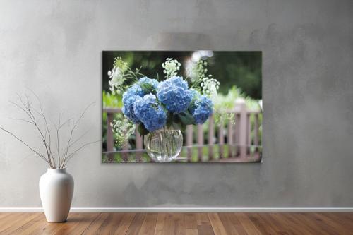 Dekoratif Çiçekler  YatayKanvas Tablo 66 