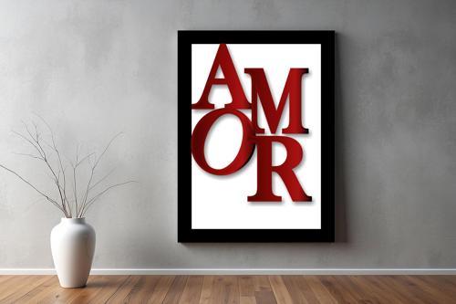 Aşk ( Love ) Temalı Kanvas Tablo 76 