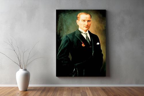 Atatürk Kanvas Tablo 01 