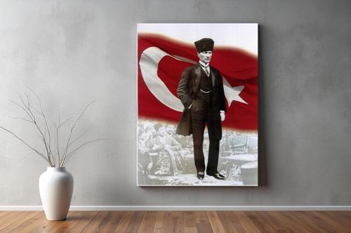 Atatürk Kanvas Tablo 04