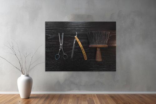 Berber ( Barber) Kanvas Yatay Tablo 26 