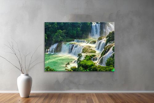 Dekoratif Doğa ( Nature ) Kanvas Tablo  05 