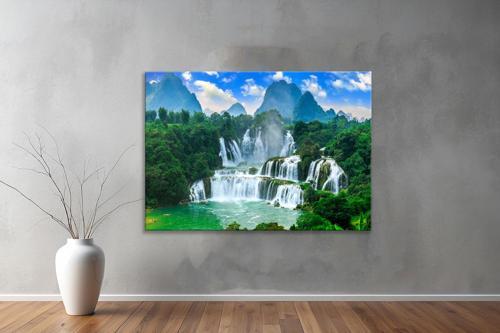 Dekoratif Doğa ( Nature ) Kanvas Tablo  10 