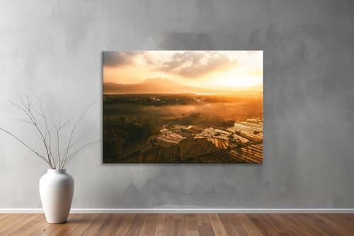 Dekoratif Doğa ( Nature ) Kanvas Tablo  110 