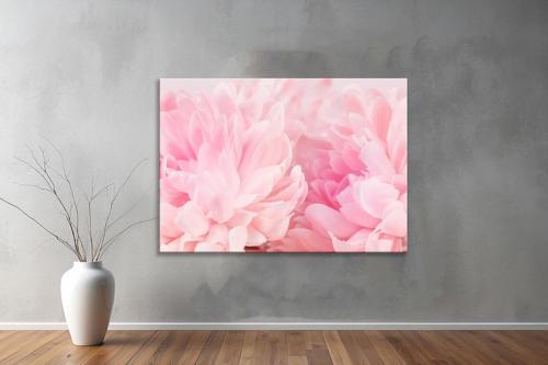 Dekoratif Çiçekler  YatayKanvas Tablo 30 