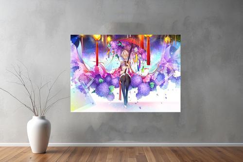 Anime Kanvas Yatay Tablo 352