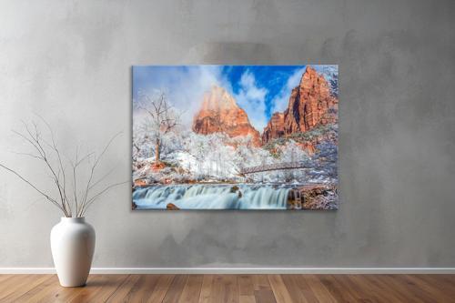 Dekoratif Doğa ( Nature ) Kanvas Tablo  147 