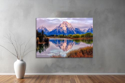 Dekoratif Doğa ( Nature ) Kanvas Tablo  152 