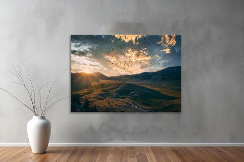 Dekoratif Doğa ( Nature ) Kanvas Tablo  330 