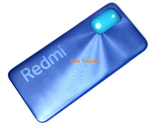 Xiaomi Redmi 9T Kasa Arka Pil Batarya Kapağı MAVİ