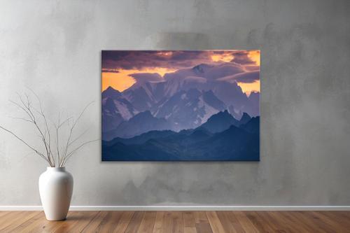 Dekoratif Doğa ( Nature ) Kanvas Tablo  165 