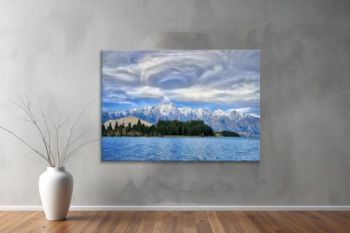 Dekoratif Doğa ( Nature ) Kanvas Tablo  341 