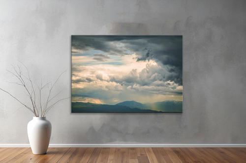 Dekoratif Doğa ( Nature ) Kanvas Tablo  17 