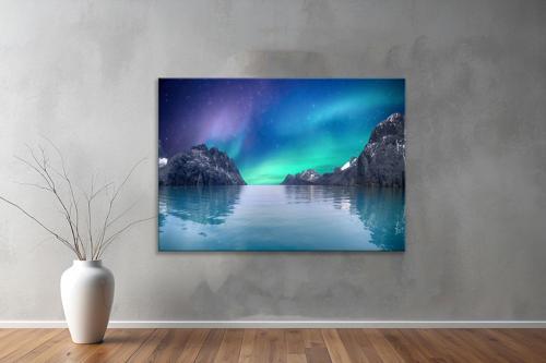 Dekoratif Doğa ( Nature ) Kanvas Tablo  178 