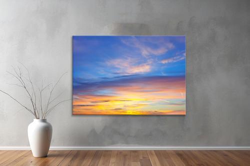 Dekoratif Doğa ( Nature ) Kanvas Tablo  18 