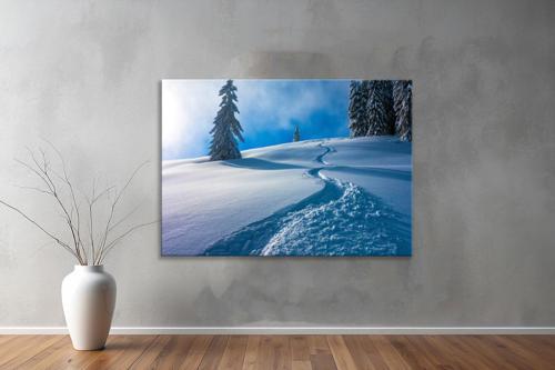 Dekoratif Doğa ( Nature ) Kanvas Tablo  184 
