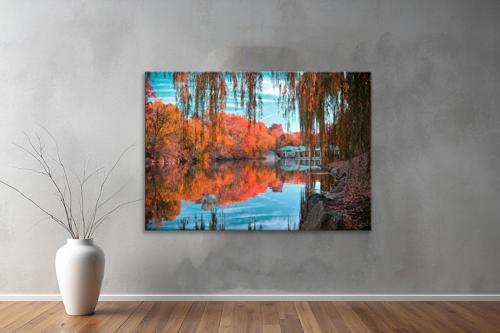 Dekoratif Doğa ( Nature ) Kanvas Tablo  223 