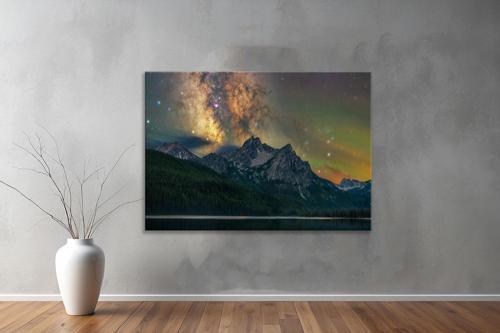 Dekoratif Doğa ( Nature ) Kanvas Tablo  400 