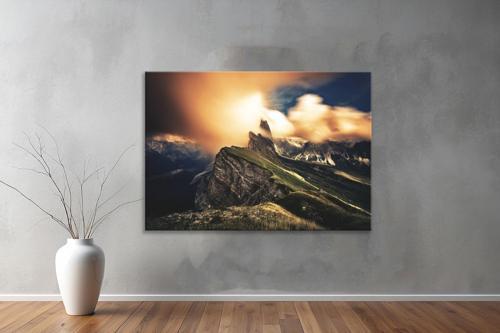 Dekoratif Doğa ( Nature ) Kanvas Tablo  236 