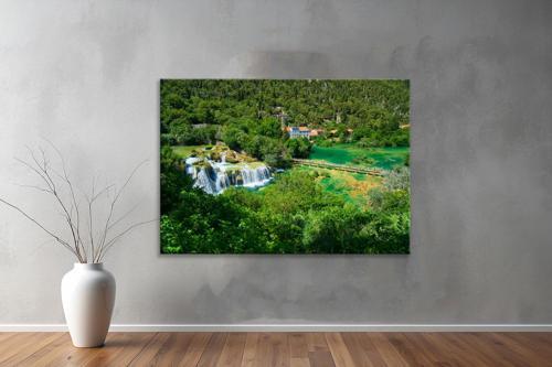 Dekoratif Doğa ( Nature ) Kanvas Tablo  42 