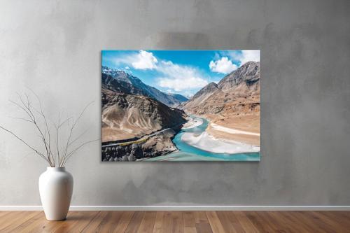 Dekoratif Doğa ( Nature ) Kanvas Tablo  25 
