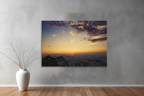 Dekoratif Doğa ( Nature ) Kanvas Tablo  430 