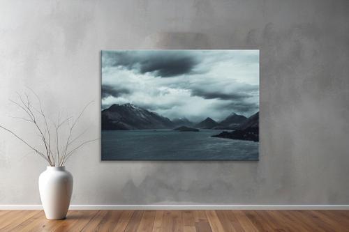 Dekoratif Doğa ( Nature ) Kanvas Tablo  435 