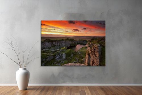 Dekoratif Doğa ( Nature ) Kanvas Tablo  448 