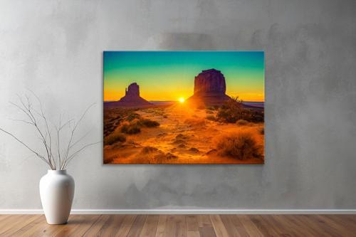 Dekoratif Doğa ( Nature ) Kanvas Tablo  28 