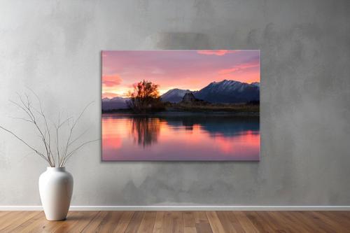 Dekoratif Doğa ( Nature ) Kanvas Tablo  471 